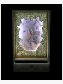 Trousselier Stor Dansende Spilledåse & Natlampe Peter Kanin, Ude i haven