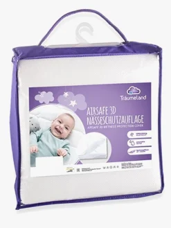 Träumeland 3D-wetness Rullemadras, White