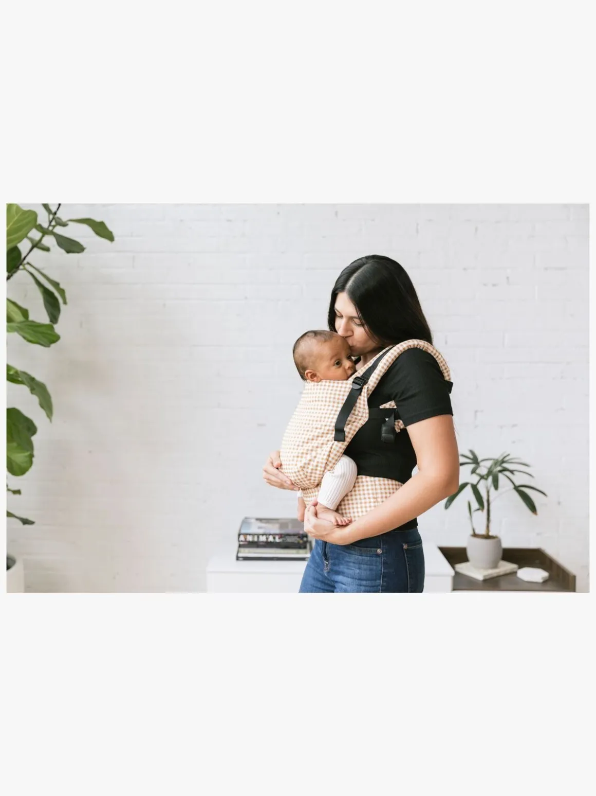 Tula Free-to-Grow Bæresele, Fawn Gingham