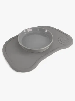 Twistshake Click-Mat Mini Tallerken & Underlag, Grå
