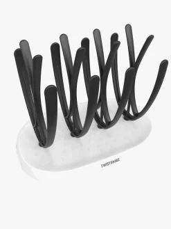 Twistshake Opvaskestativ, Hvid/Sort