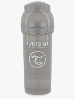 Twistshake Sutteflaske Anti-Kolik 260 ml, Grå