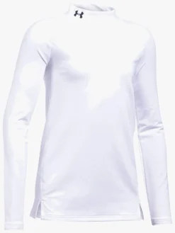 Under Armour Coldgear Mock Træningstrøje, White