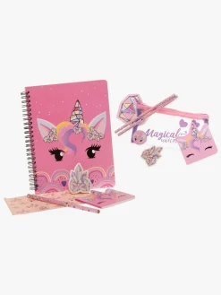 Unicorn Gems Skrivesæt med Klistermærker