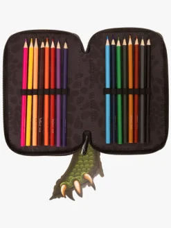 Valiant Dino Dobbelt Penalhus, Grøn