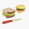 VIGA Legesæt Hamburger & Sandwich