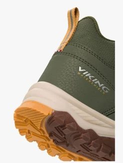Viking Akkarvik Mid SL WP  Forede Sneakers, Green