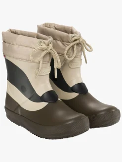 Viking Alv Indie Print Gummistøvler, Brown