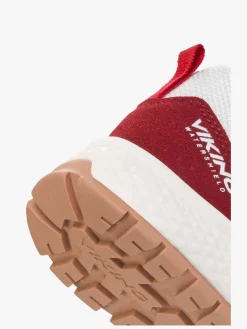 Viking Century 2V WP Sneakers, Eggshell/Red