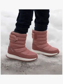 Viking Equip Glitter Pull-On WP Vinterstøvler, Pink