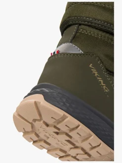 Viking Equip Pull-on WP 1V Vinterstøvler, Olivengrøn