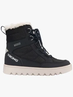 Viking Fleek Zip GTX Vinterstøvler, Sort