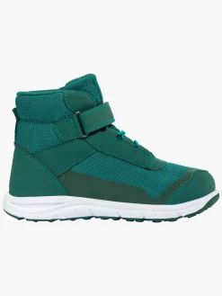 Viking Knapper Reflex Mid WP 1V Sneakers, Dark Green