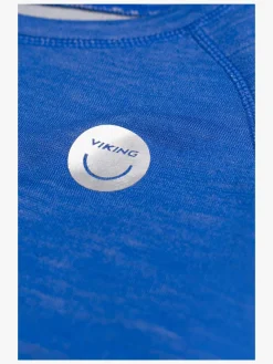 Viking Soft Merino Skiundertrøje Merinomix, Blå