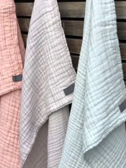 Vinter & Bloom Layered Stofble ØKO, Dove Grey