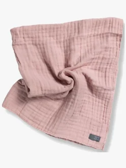 Vinter & Bloom Layered Tæppe Musselin, Silver Rose