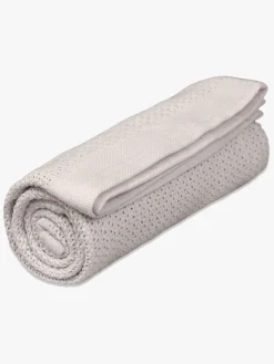 Vinter & Bloom Soft Grid Hæklet Babytæppe, Dove Grey
