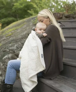 Vinter & Bloom Tæppe Cuddly, Ivory