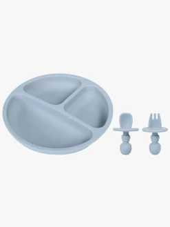 Virgel Tallerken & Bestik Silikone, Ether