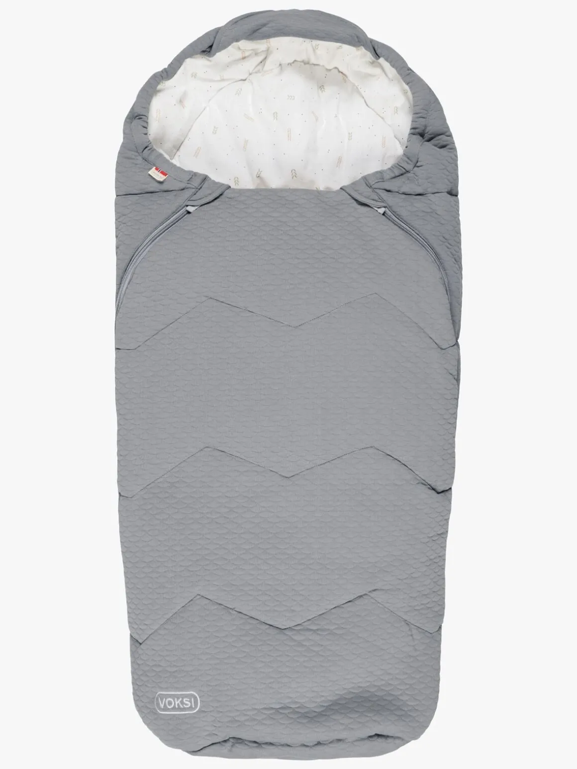 Voksi Breeze Light Kørepose, Grey Fields