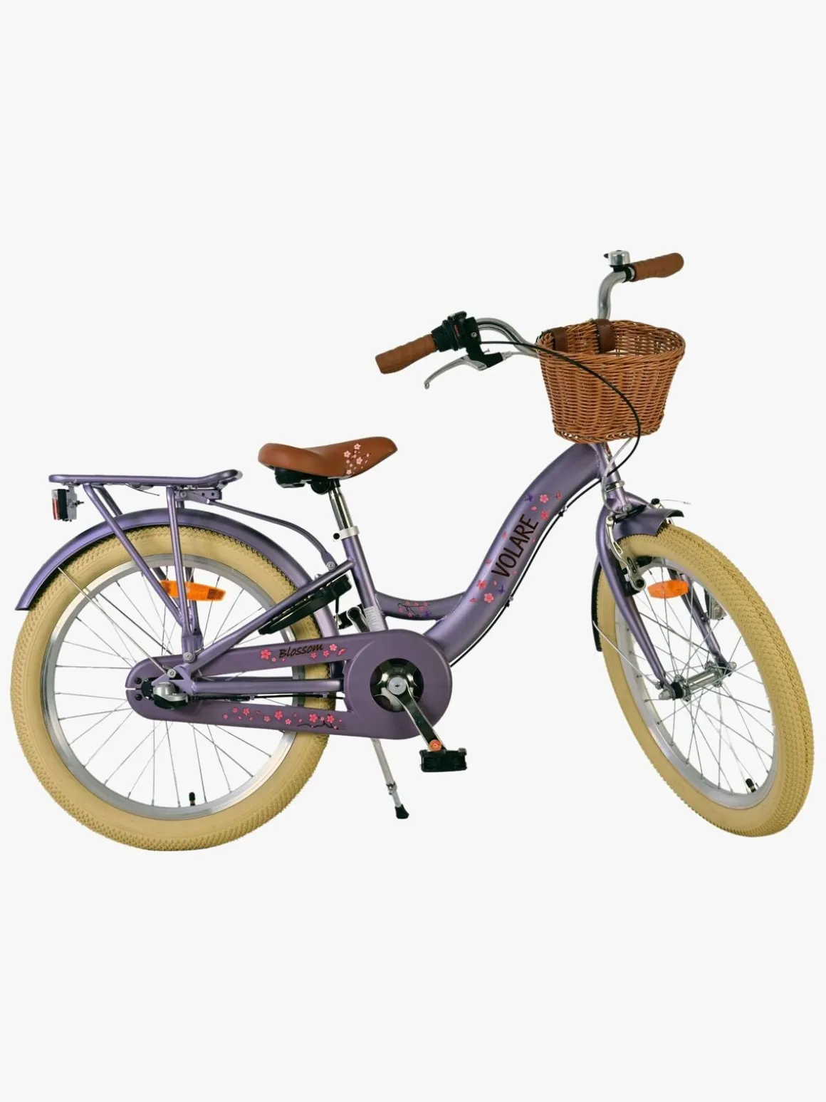 Volare Blossom Cykel 3 Gear 20 Tommer, Lilla