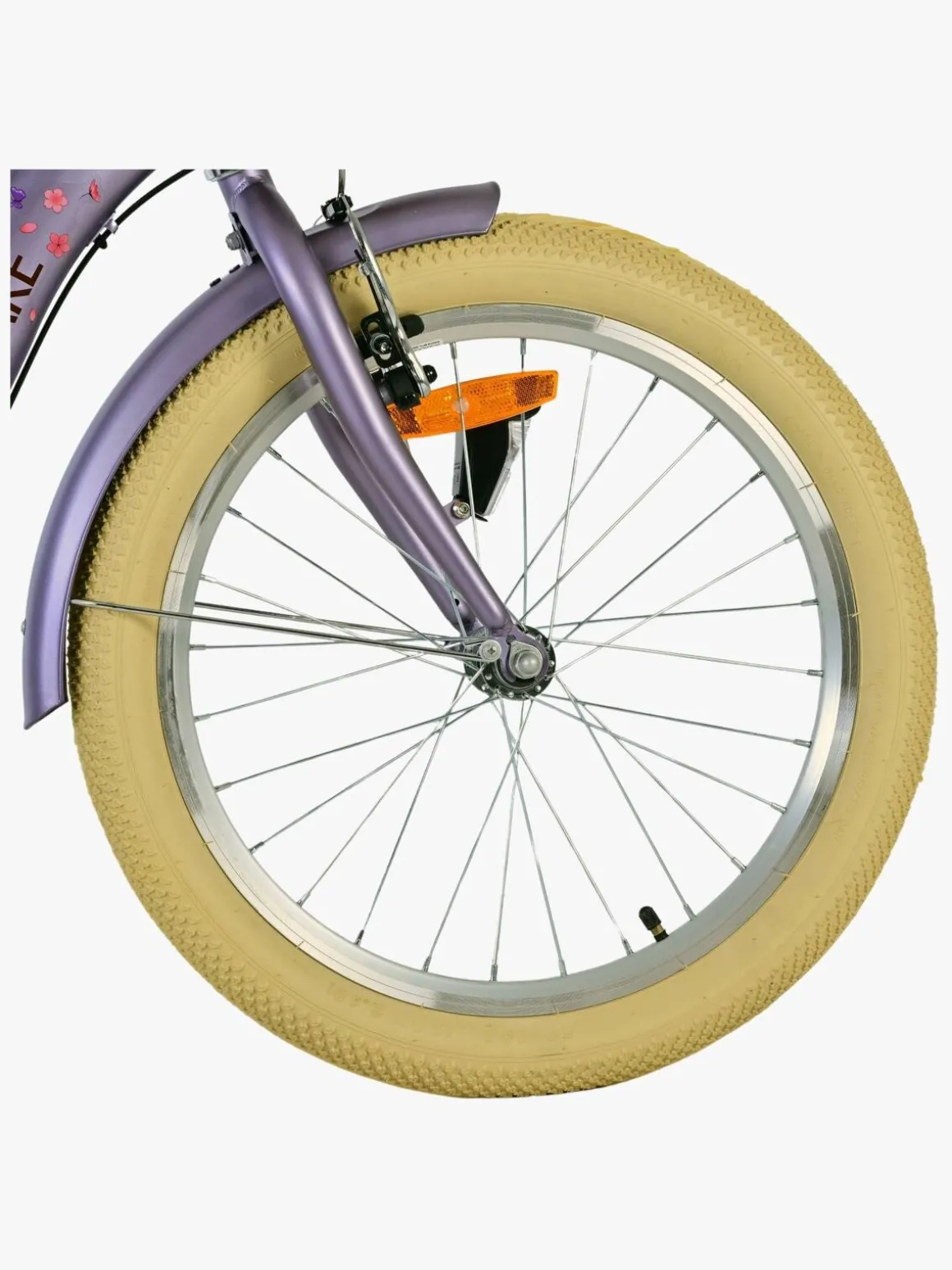 Volare Blossom Cykel 3 Gear 20 Tommer, Lilla