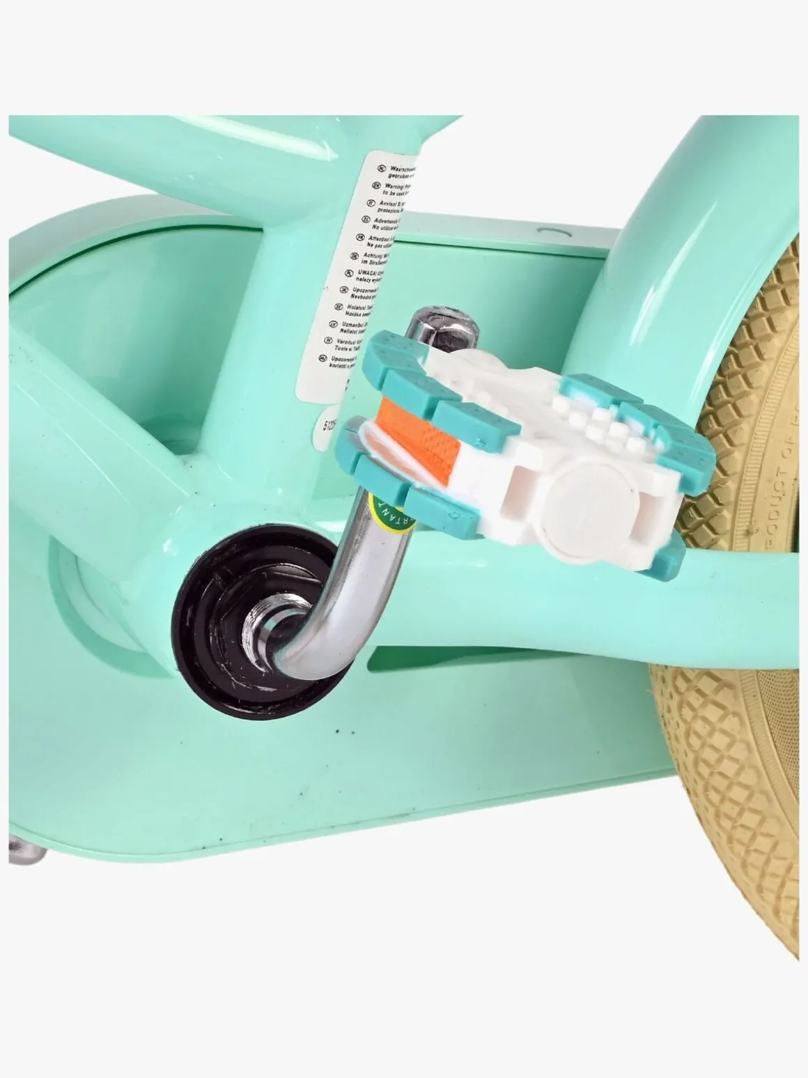 Volare Excellent Cykel med Kurv 12 Tommer, Grøn