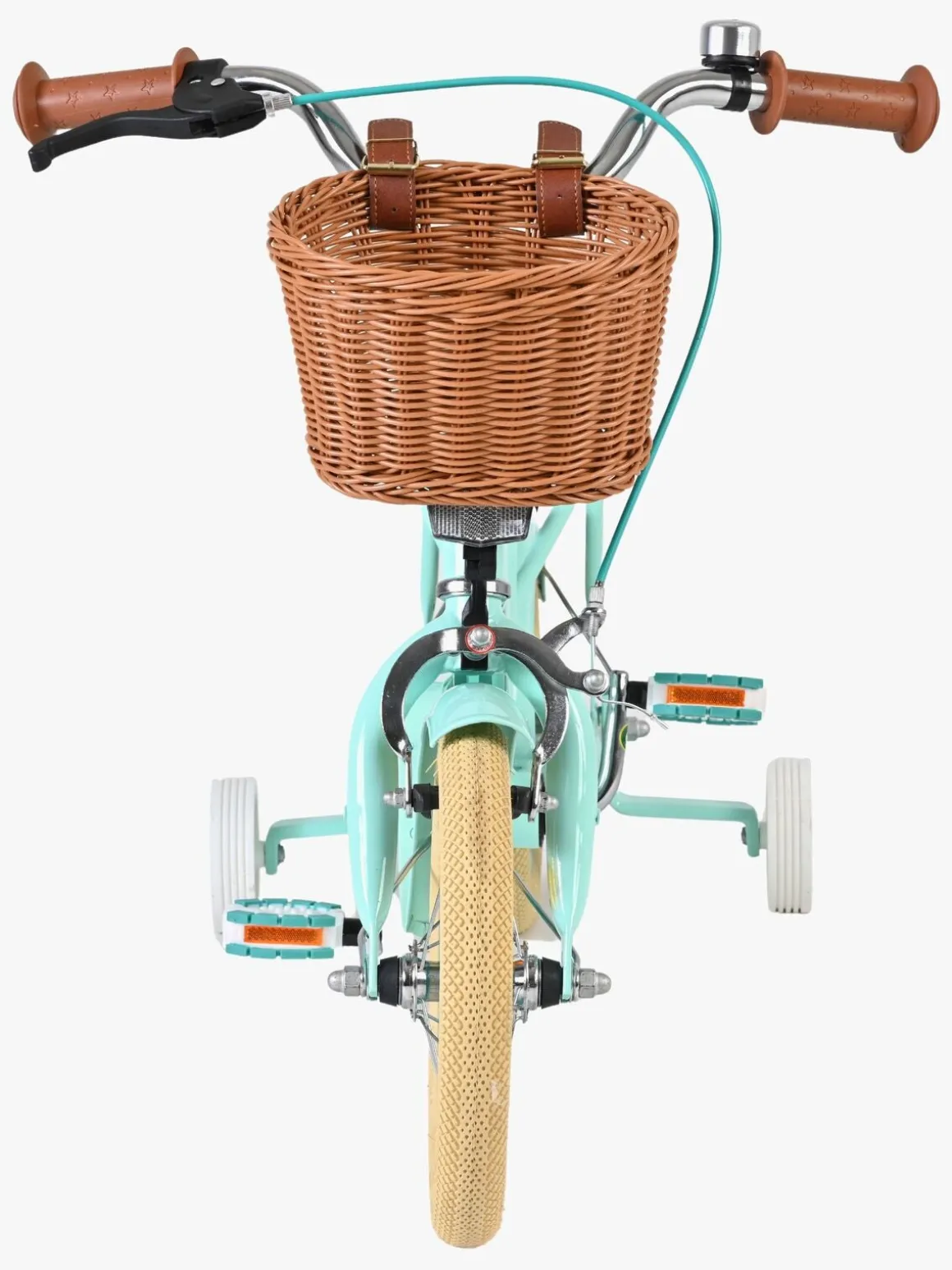 Volare Excellent Cykel med Kurv 12 Tommer, Grøn