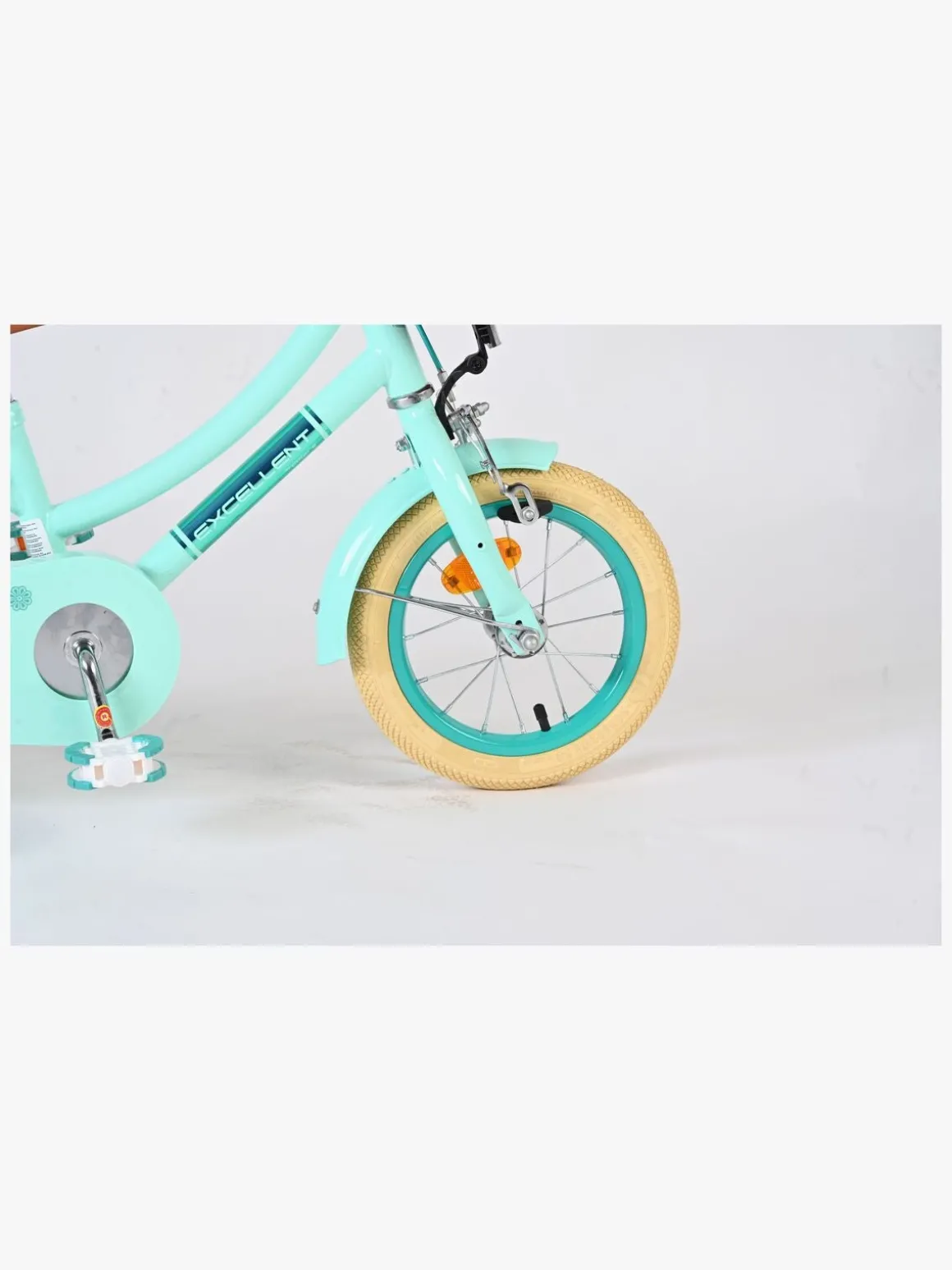 Volare Excellent Cykel med Kurv 12 Tommer, Grøn