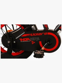Volare Thombike Cykel 12 Tommer, Sort/Rød