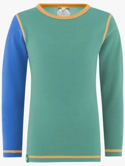 Vossatassar Monsteruld Solid Trøje, Light Blue