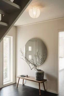 Watt & Veke Anna Mini Lampeskærm, Linen White