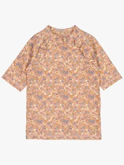 Wheat Cecilie Badetrøje, Flowers And Seashells