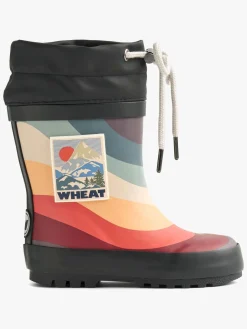Wheat Forede Gummistøvler, Rainbow Waves
