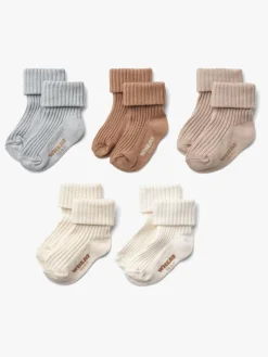 Wheat Gaveæske Evig Strømper 5-pak, Blå