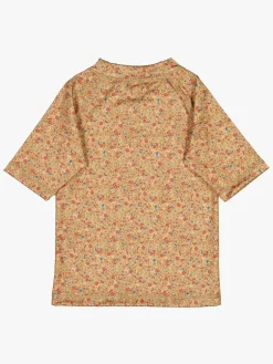 Wheat Jackie Badetrøje, Small Porcelain Flowers