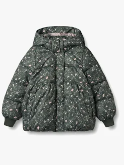 Wheat Karla Dynejakke, Forest Lake Checked Flowers