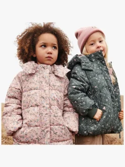 Wheat Karla Dynejakke, Forest Lake Checked Flowers