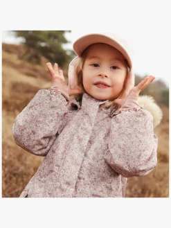 Wheat Mathilde Vinterjakke, Rose Dust Flowers