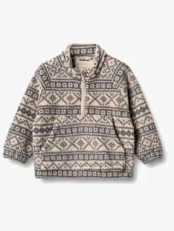 Wheat Moon Anorak, Warm Sand Jaquard