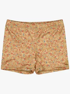 Wheat Niki Badeshorts, Small Porcelain Flowers