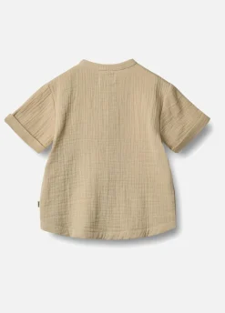 Wheat Svend  Kortærmet Trøje, Soft sand