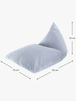 Wigiwama Big Lounger Sækkestol, Blueberry Blue