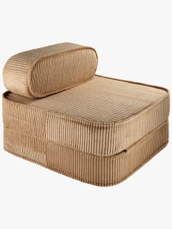 Wigiwama Flip Foldbar Stol 150x60 cm, Toffee