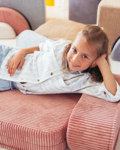 Wigiwama Flip Foldbar Stol 150x60 cm, Pink Mousse