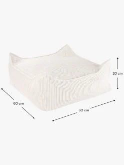 Wigiwama Kvadrat Puf, Marshmallow
