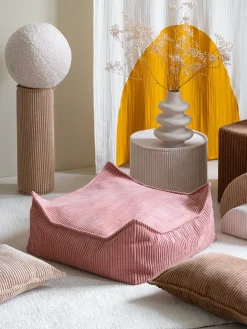 Wigiwama Kvadrat Puf, Pink Mousse