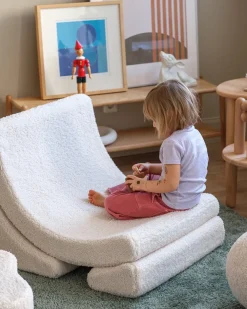 Wigiwama Måne Lænestol, Cream White