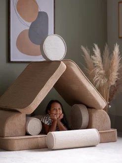 Wigiwama Play Bygbar Sofa 272x156 cm, Brown Sugar