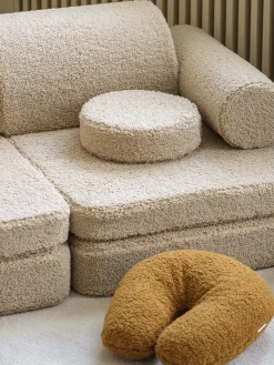Wigiwama Play Bygbar Sofa 272x156 cm, Biscuit